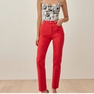 Reformation cynthia high rise jeans